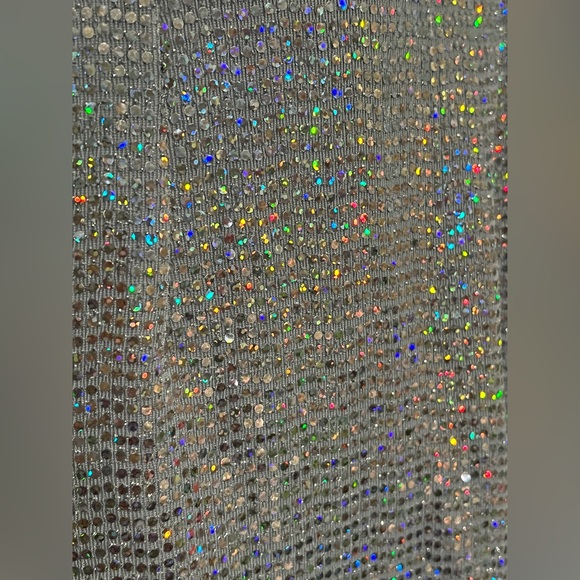 👗 NWT! Prism & Fringe Beaded Mini Dress - Picture 6 of 10